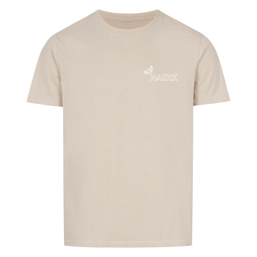 Hadix Tshirt in normalem Schnitt beige Farbe Herz mit Flügeln HADIX Essentials