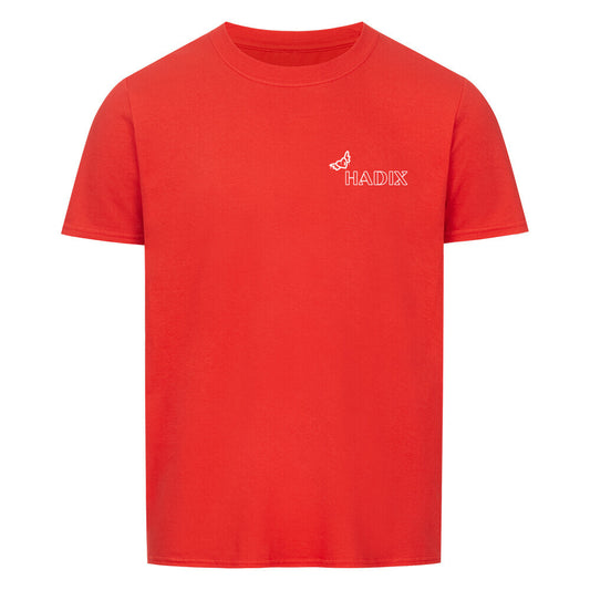 Hadix Tshirt in normalem Schnitt rote Farbe Herz mit Flügeln HADIX Essentials