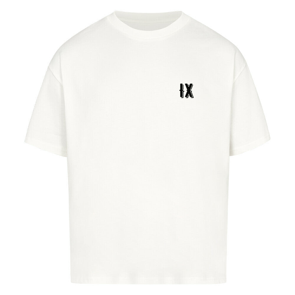 Hadix Get Rich oversized T-Shirt mit asiatischen Schriftzeichen und Blumen, unisex, weiß, Sommer, premium Qualität, Asian Brezee